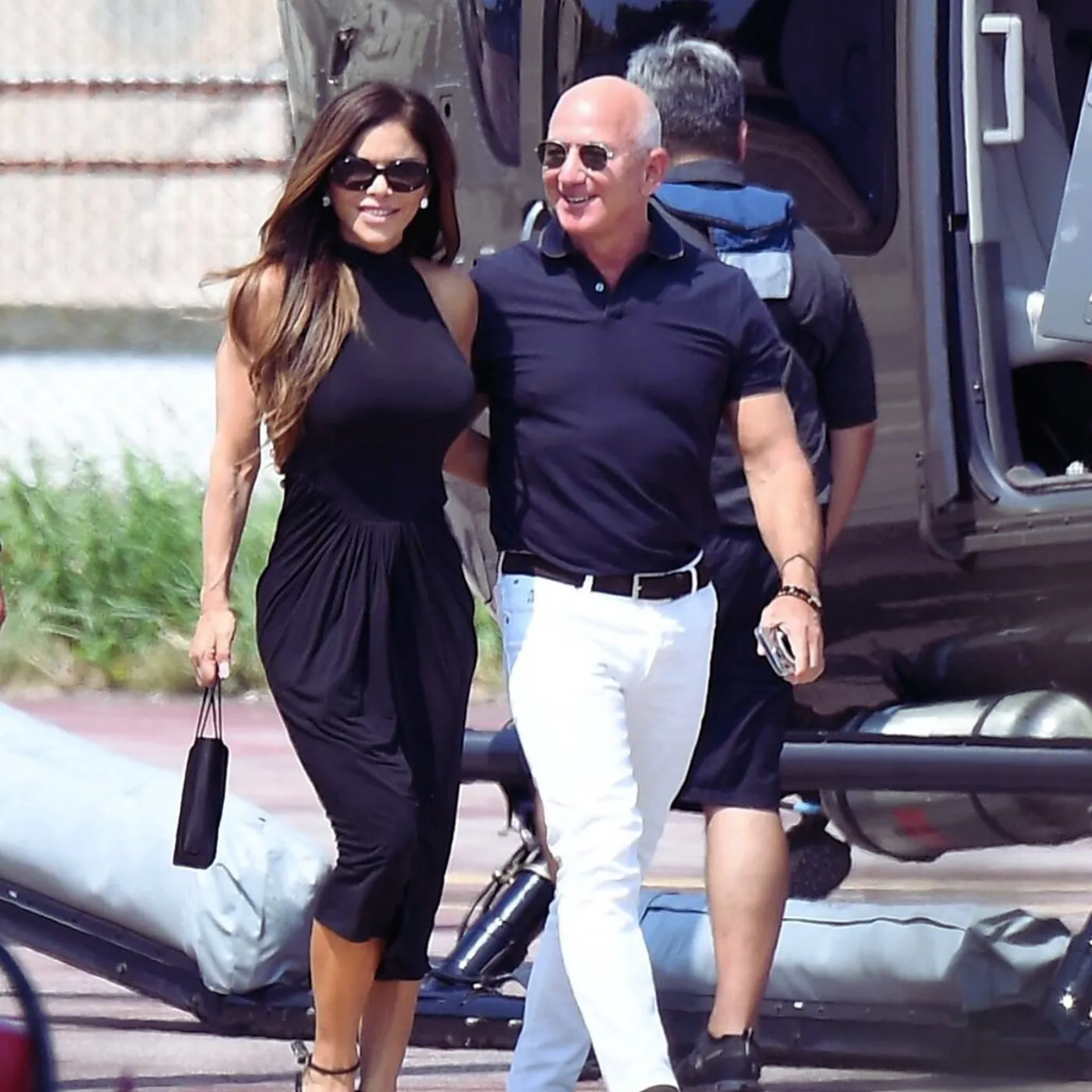 Jeff Bezos Becomes Background Noise in This Viral Ibiza Moment