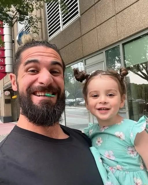 "Don't Tell Anyone, Okay?" – Seth Rollins Tried to Kayfabe His Daughter, But Little Roux Just Exposed Him to the Entire Preschool!