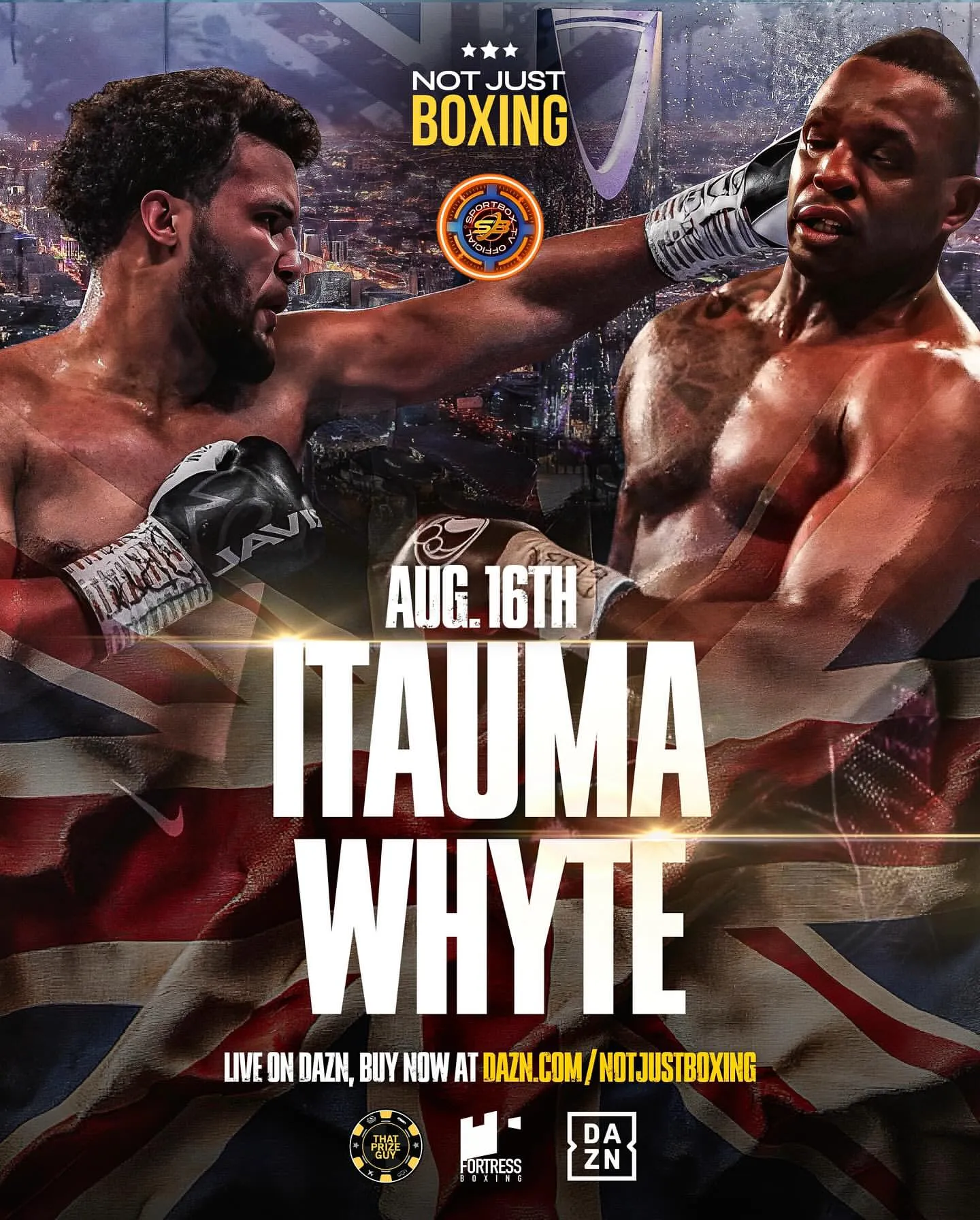 I'm going to eat you, Dillian Whyte. I'm going to eat you quick in about 30 seconds!