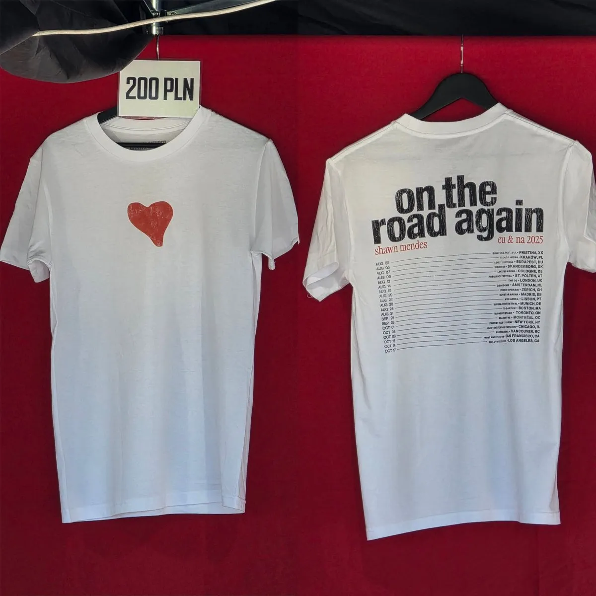 image_68940c222cda5 Shawn Mendes Stuns in Krakow – But Fans Are Furious Over His Merch Drop: Tour Faces First Major Backlash!