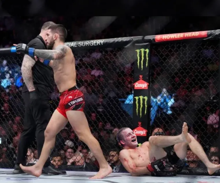 BOOM! Ilia Topuria Knocks Out Paddy Pimblett in 60 Seconds