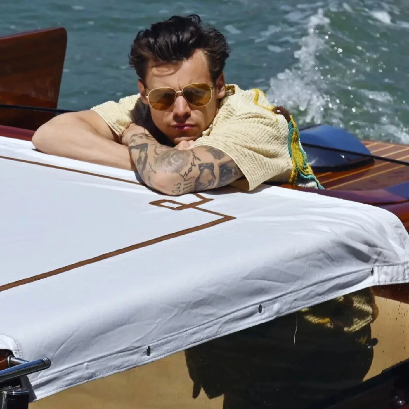 image_6894745ebe0bd Harry Styles Gets Dragged for Yacht Antics He Thought No One Saw
