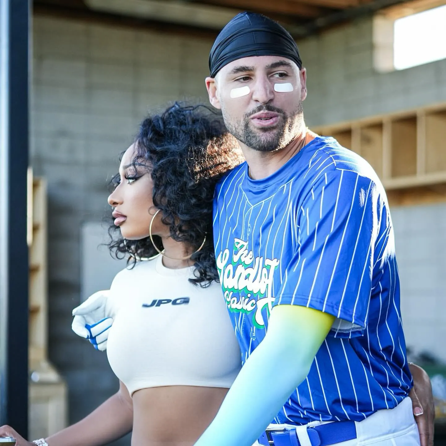Big change expected: Klay and Megan were spotted 'sticking together' and their actions afterwards gave fans goosebumps