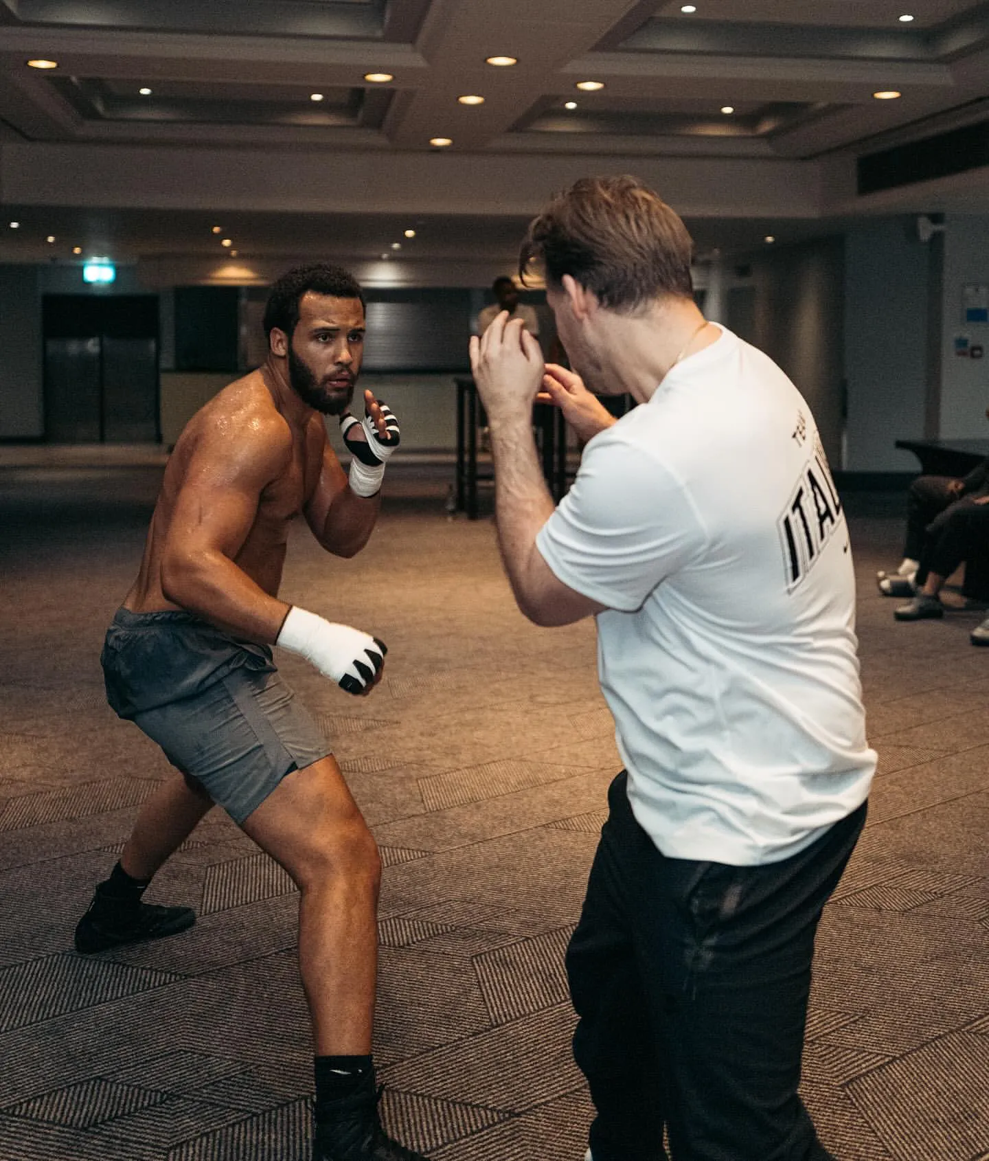 The rigorous training journey of Moses Itauma — and the thrilling secrets yet to be unveiled, waiting just behind the curtain, Dillian Whyte.