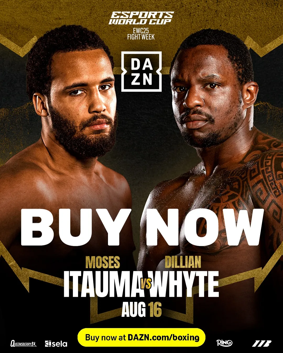 The online community is divided over Moses Itauma's bold comment: Whyte's level is only worthy of cleaning my shoes