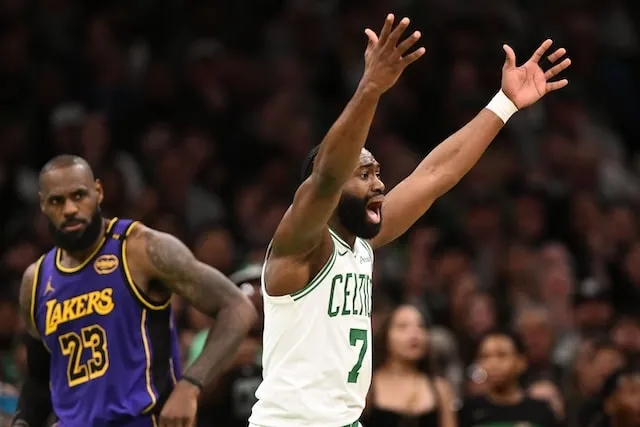 Jaylen Brown Names Kobe & LeBron in His Top 5 – But the Last Name Leaves Fans Stunned