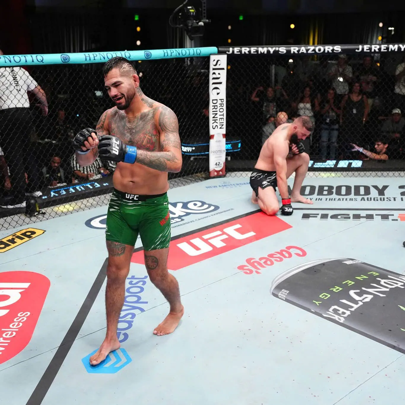 image_68998c51a6059 Hernandez shared after the match: I brought a secret weapon into this match that helped me become a champion. It was...