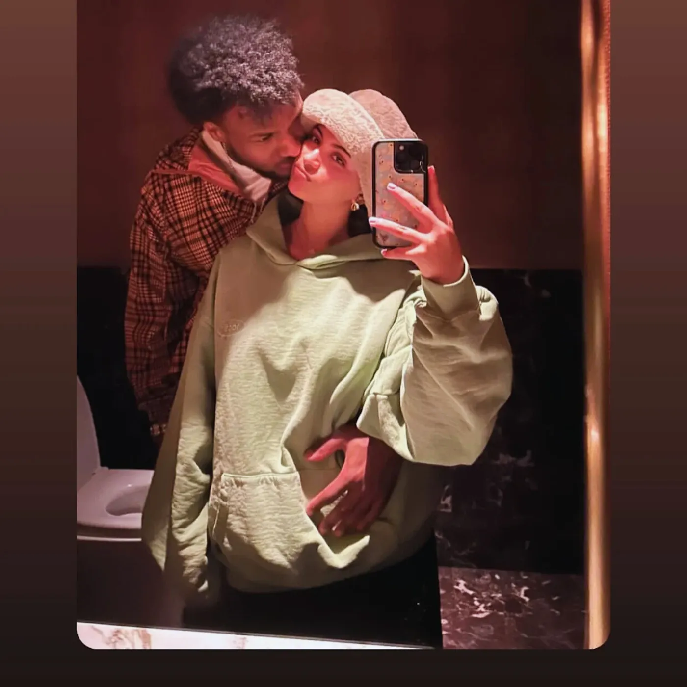 image_689a203261845 Bronny James Shocks Fans With Intense PDA In Parker Whitfield’s Latest Bikini Snap