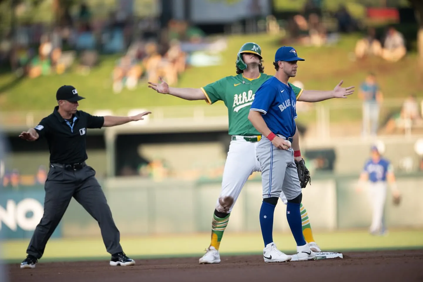 Nick Kurtz mocks Toronto Blue Jays defense — Chaos erupts soon after as tensions rise between the two teams