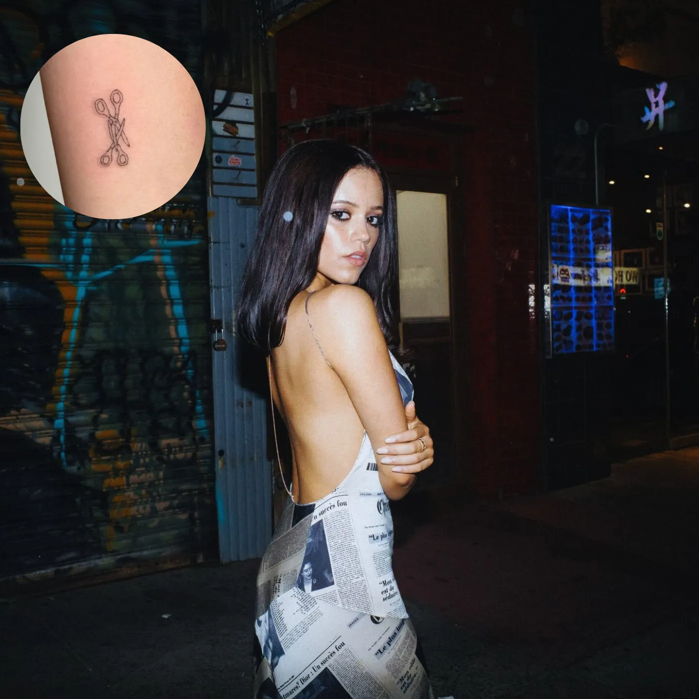 Jenna Ortega Drops a Bombshell: Tattoo with Color She Never Revealed Before