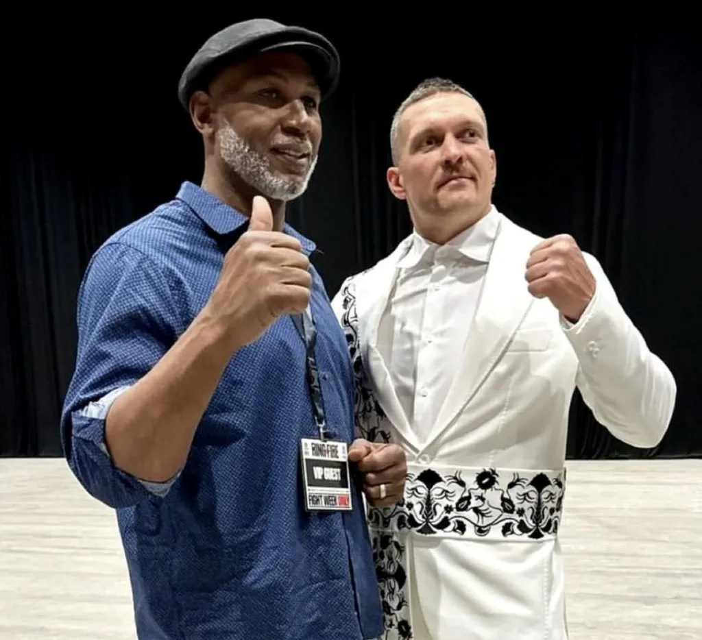 image_689c0e8441512 Legend Lennox Lewis guides how to knock down Oleksandr Usyk