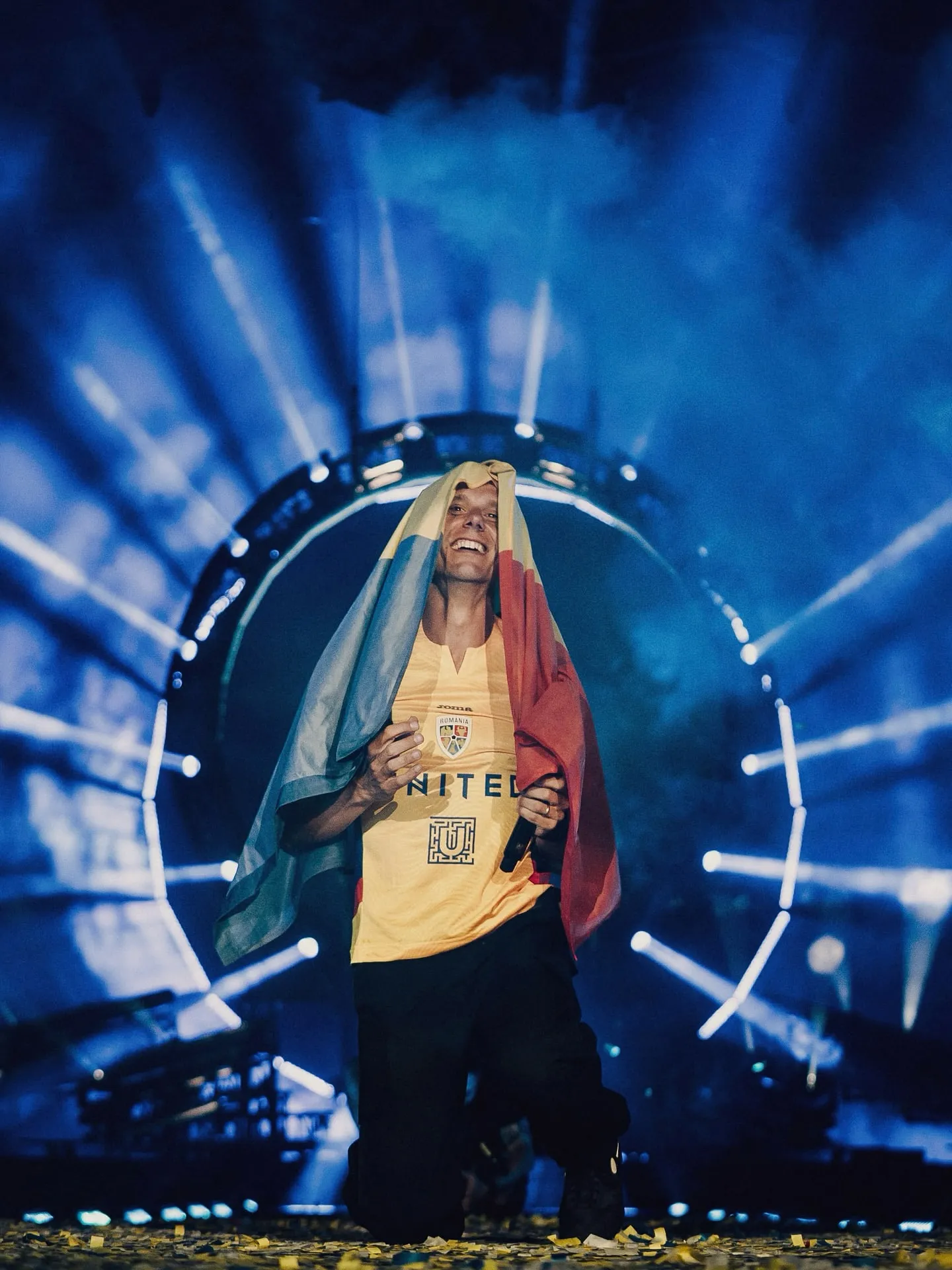 What happened in Romania that made Armin van Buuren the icon of a living legend?