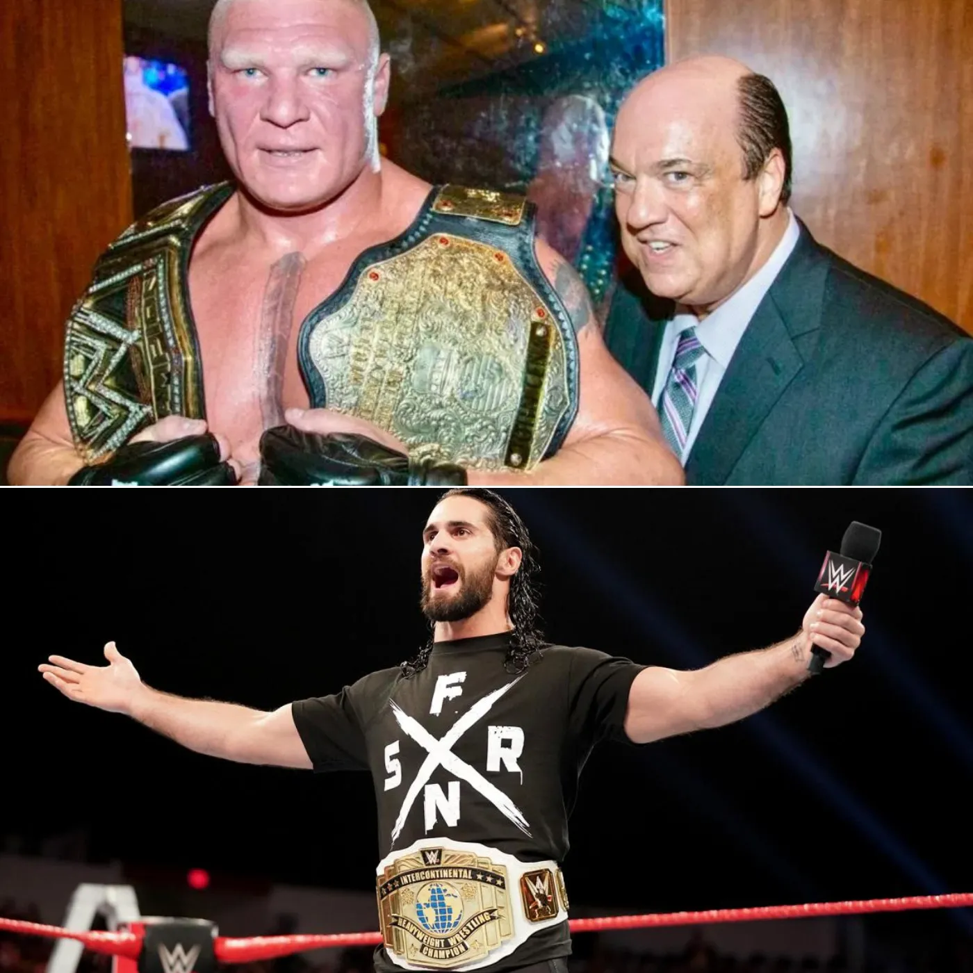 Brock Lesnar and Paul Heyman Join Forces – But Is Rollins Really Welcoming Him?