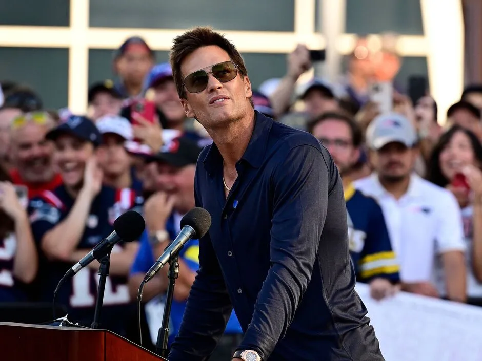 Fans Can’t Stop Talking About the Hidden Meaning Behind What Tom Brady Wore at His Gillette Stadium Statue Unveiling