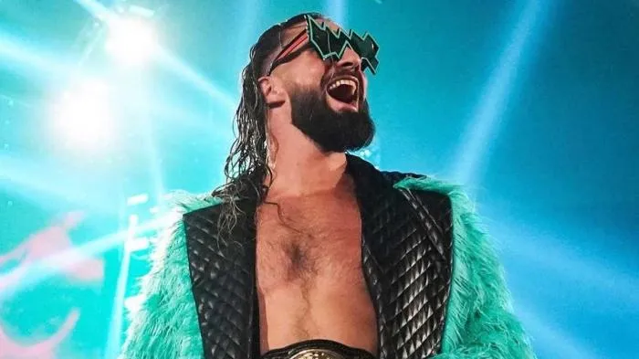 image_689eefbcd6b45 Seth Rollins Dazzles on Live TV — Until His Pants Decide to Rebel Mid-Tackle!