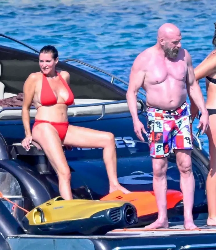 Triple H and Stephanie McMahon Stun Fans With Jaw-Dropping Looks on Luxury Mykonos Getaway