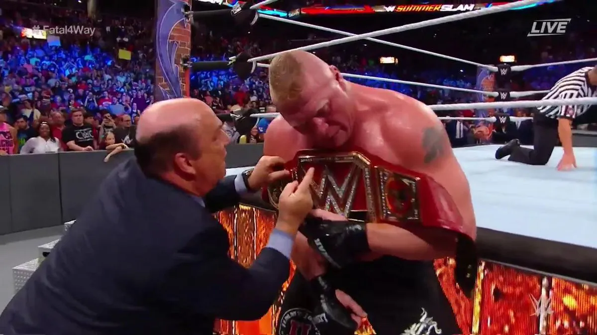 image_68a0006731813 Backstage Chaos Erupts After WrestleMania 34 — Brock Lesnar Hurls Title at Vince McMahon as Superstar Vanishes from WWE Roster