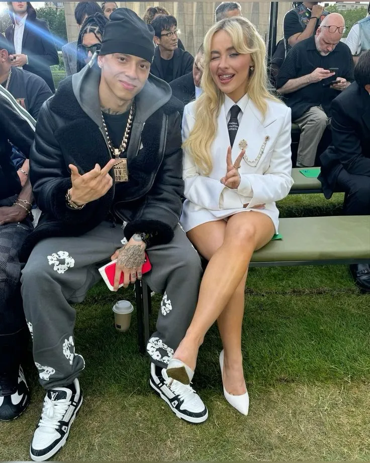 Central Cee Looks This Handsome, Sabrina Carpenter Can’t Keep Her Cool – Fans Catch Her Melting Moment Live!