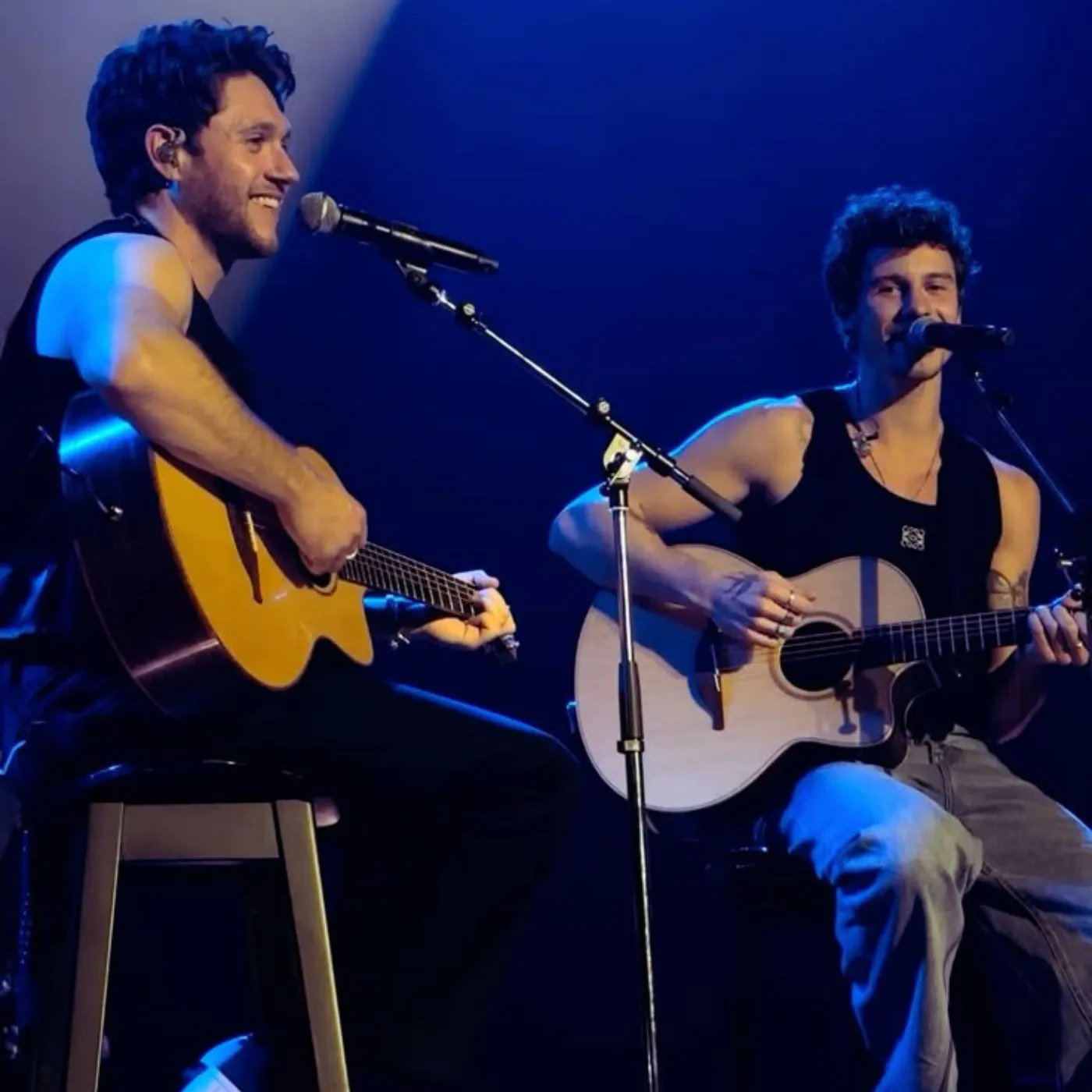 image_68a202af7953f Shawn Mendes Stumbles on Stage as Niall Horan’s Gaze Freezes Him