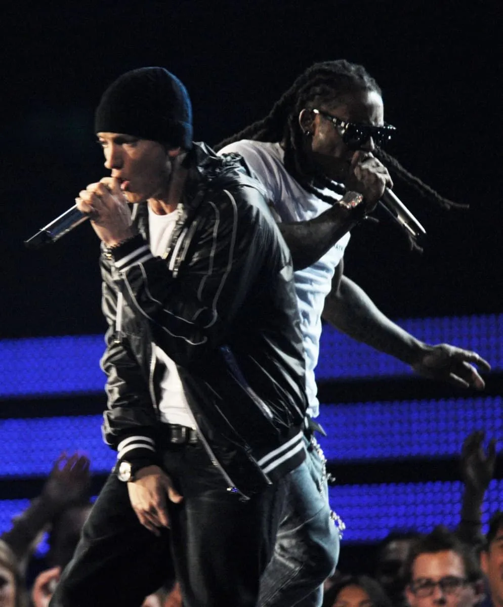 image_68a29162af6d6 Eminem and Lil Wayne Drop a Surprise Rap, but the Ending of ‘Ain’t No Sunshine’ Has the Internet Going Crazy