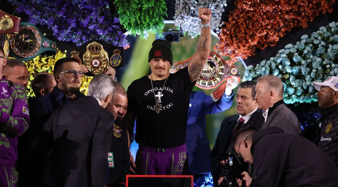 How Oleksandr Usyk Expanded into the Arabian Boxing Scene