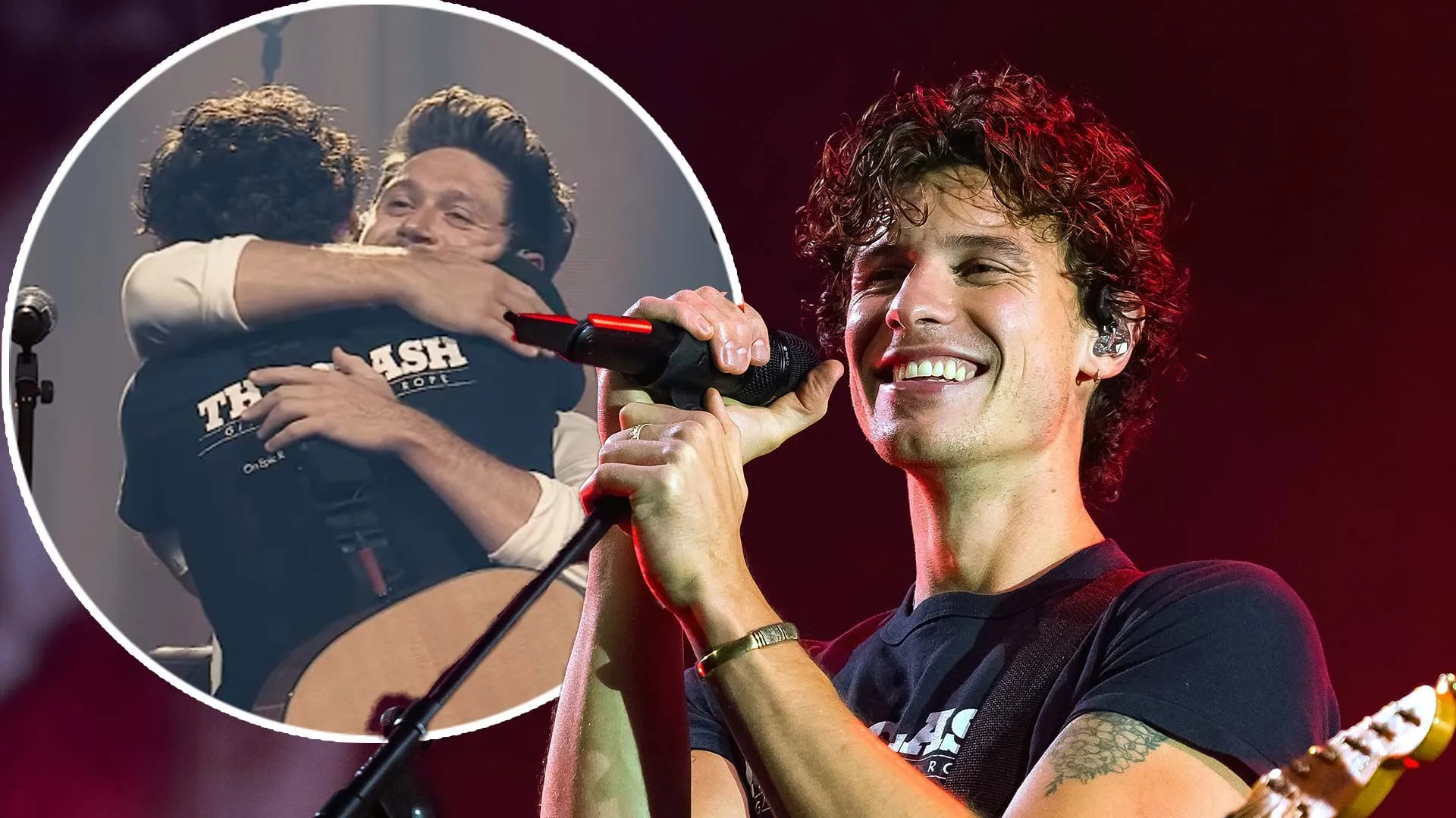 Shawn Mendes Recalls Emotional On-Stage Embrace with “One Direction” Niall Horan