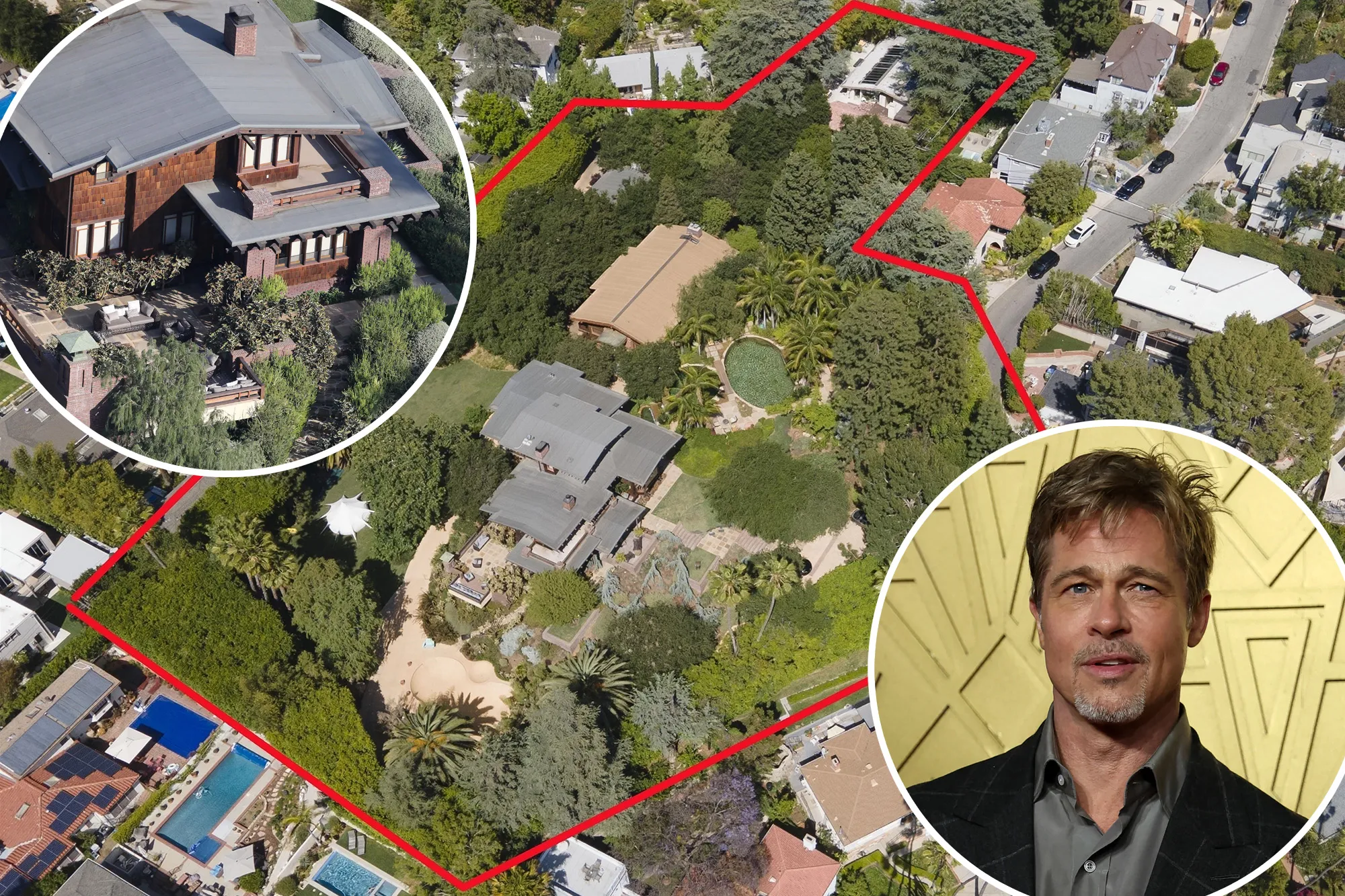 image_68a3f527bd789 Brad Pitt Leaves Luxurious LA Home After Robbery – Sale Completed with Deposit
