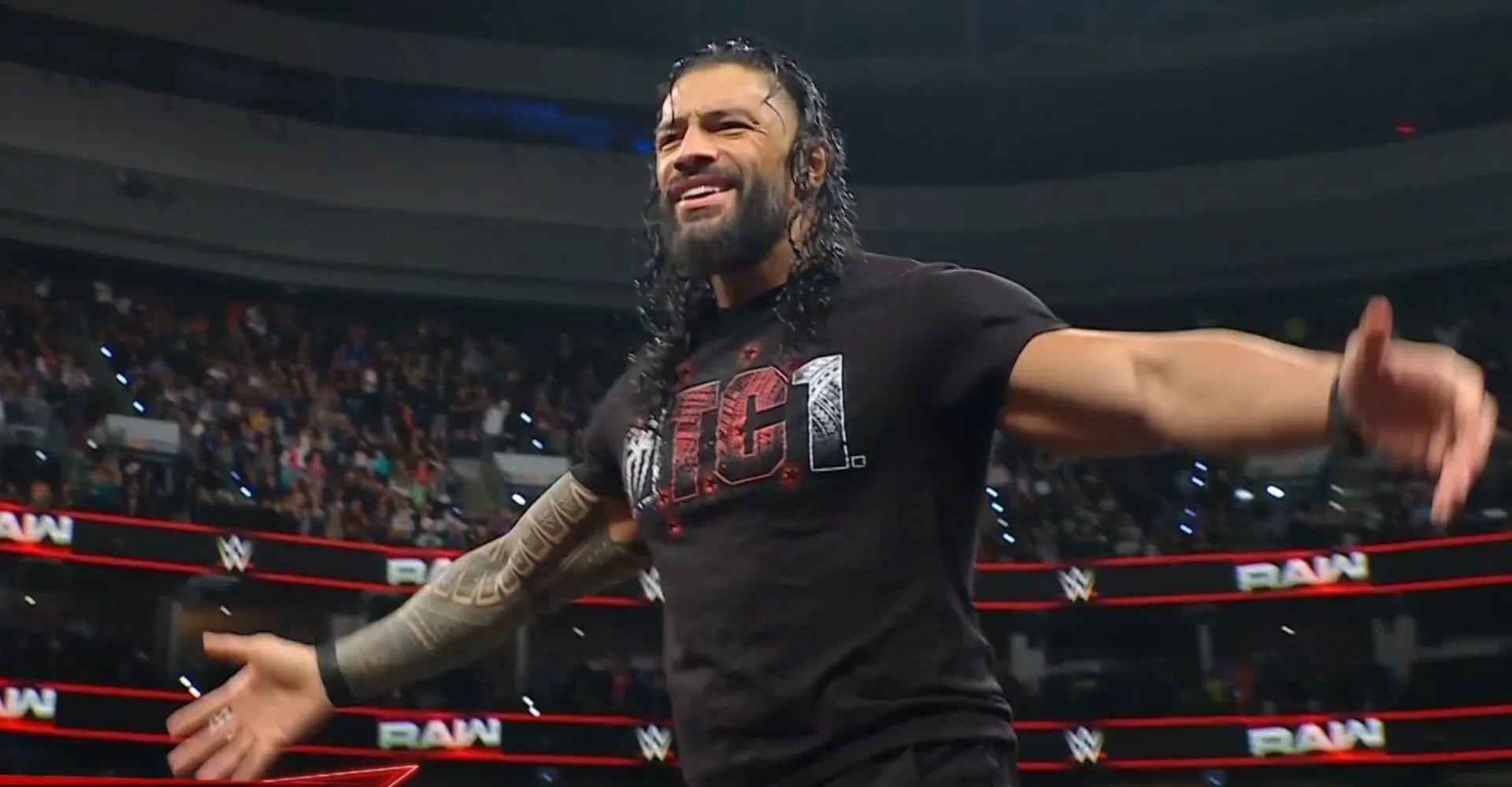 image_68a3fe6779e23 Video Goes Viral: Roman Reigns Spears Bron Breakker to Secure Jey Uso’s Victory!