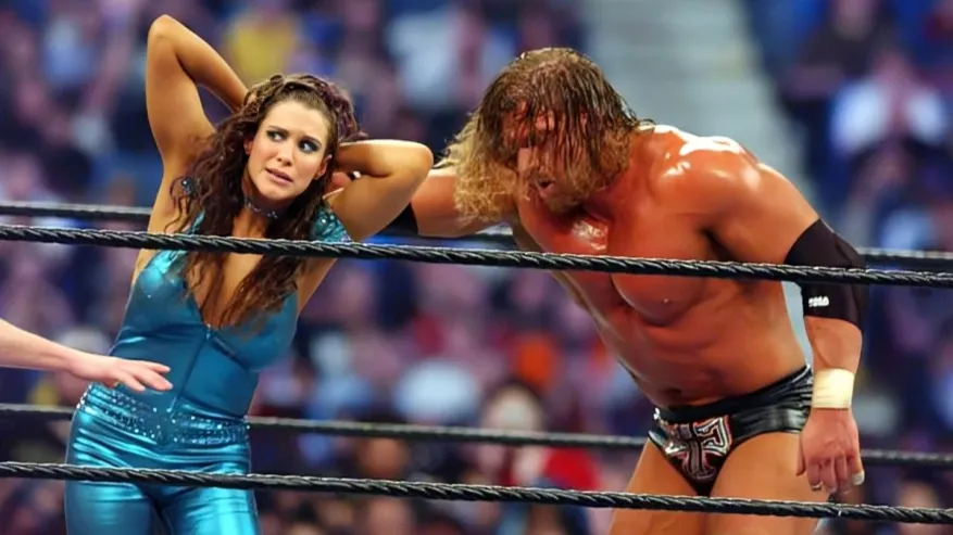 image_68a4104755aed Triple H Once Yanked Stephanie McMahon’s Hair — 23 Years Later, Fans Can’t Believe What She Did Next!