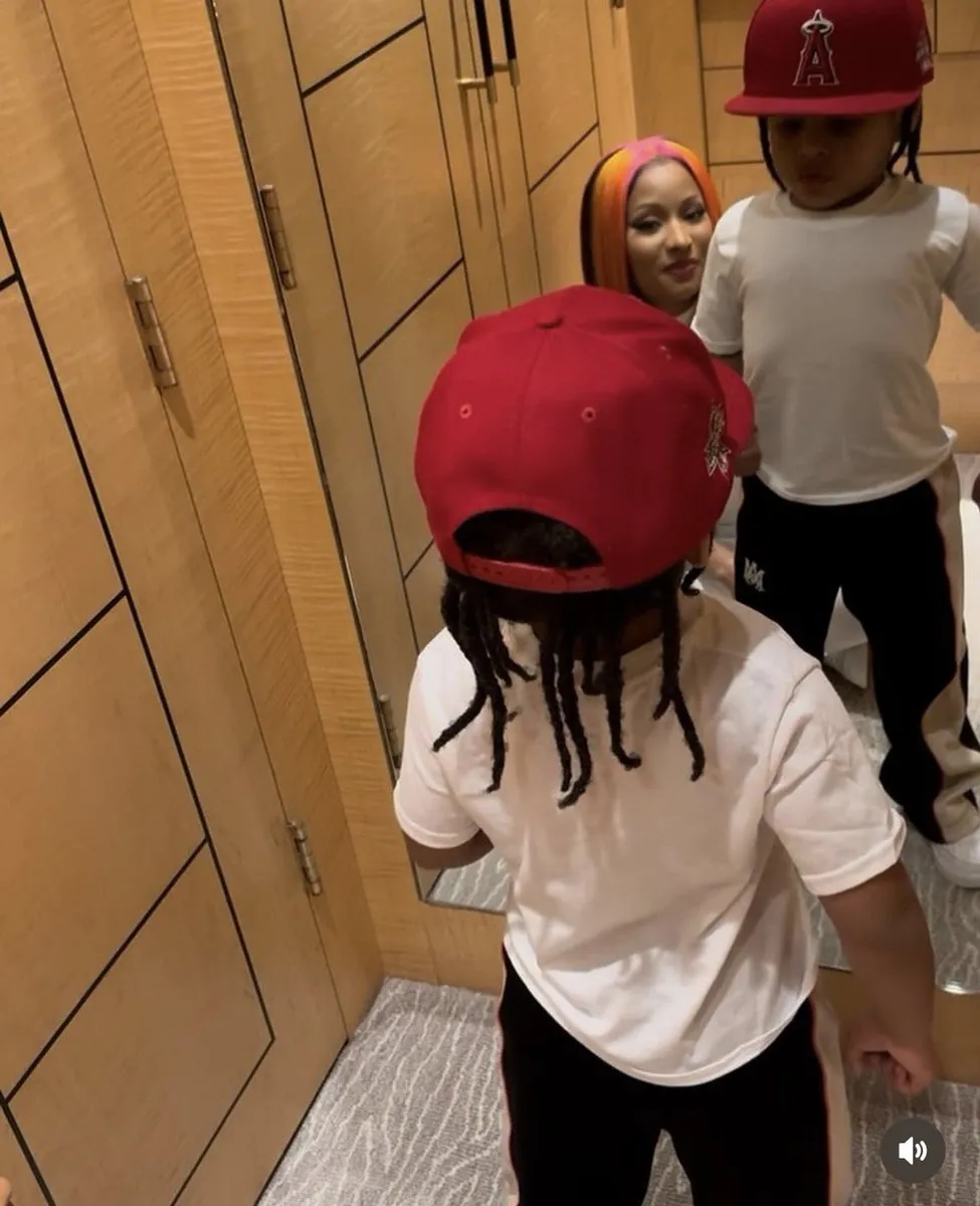 image_68a54df3d59e2 Fans Shocked as Nicki Minaj Says Her Son Made Her Leave Her Old Self Behind