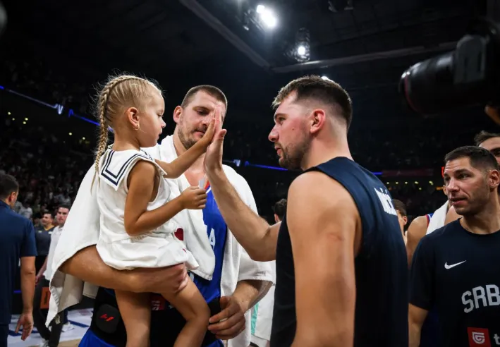 Luka Dončić Receives a Surprise "Sweet" Gift from Nikola Jokić's Daughter