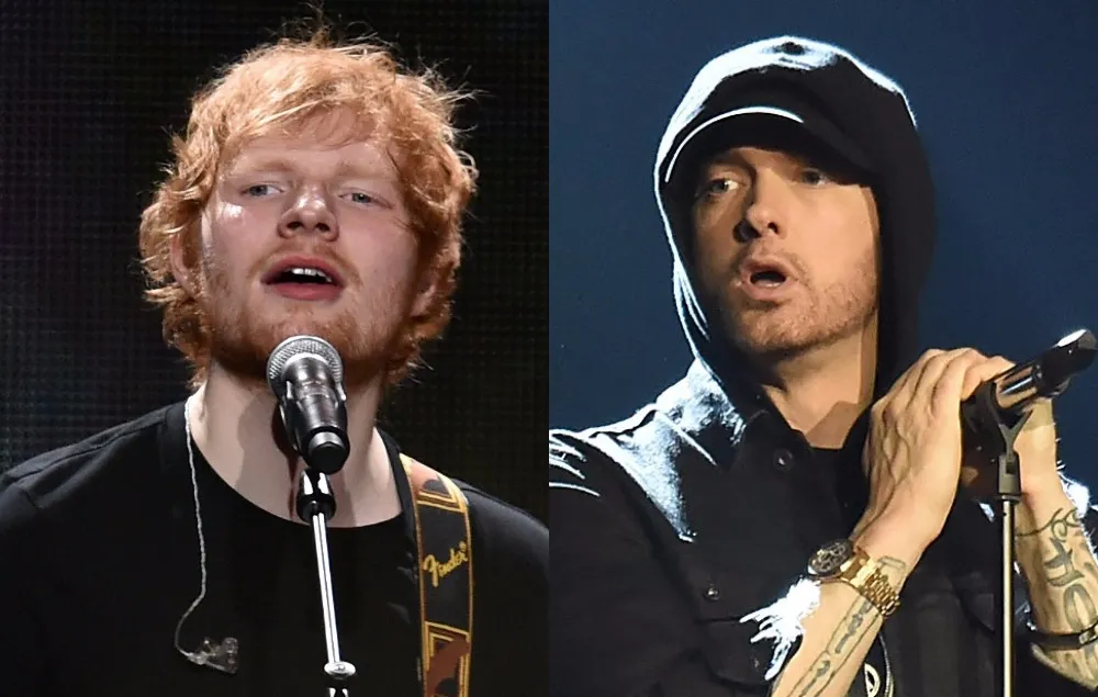 Ed Sheeran Sparks Fan Backlash After Leaving Eminem Off His GOAT List
