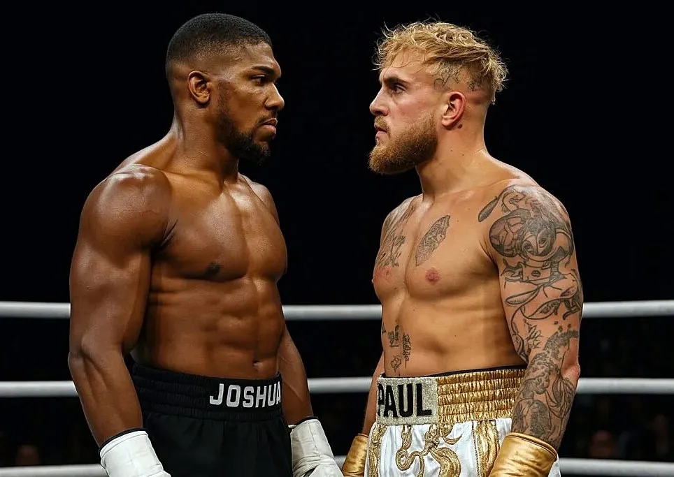 What provocative words did Jake Paul just say that made Joshua agree to the fight?