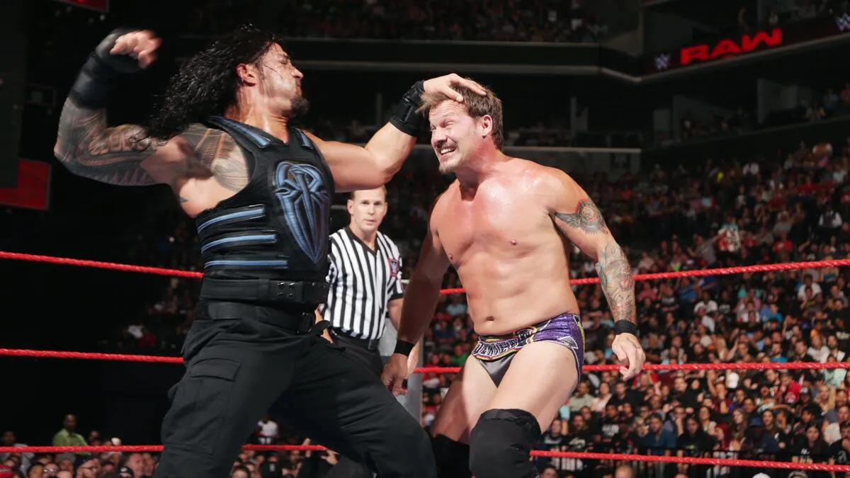 image_68a947fb023d9 Clash of Legends: Roman Reigns Battles Chris Jericho for a Spot in WWE’s High-Stakes Fatal 4-Way on Raw