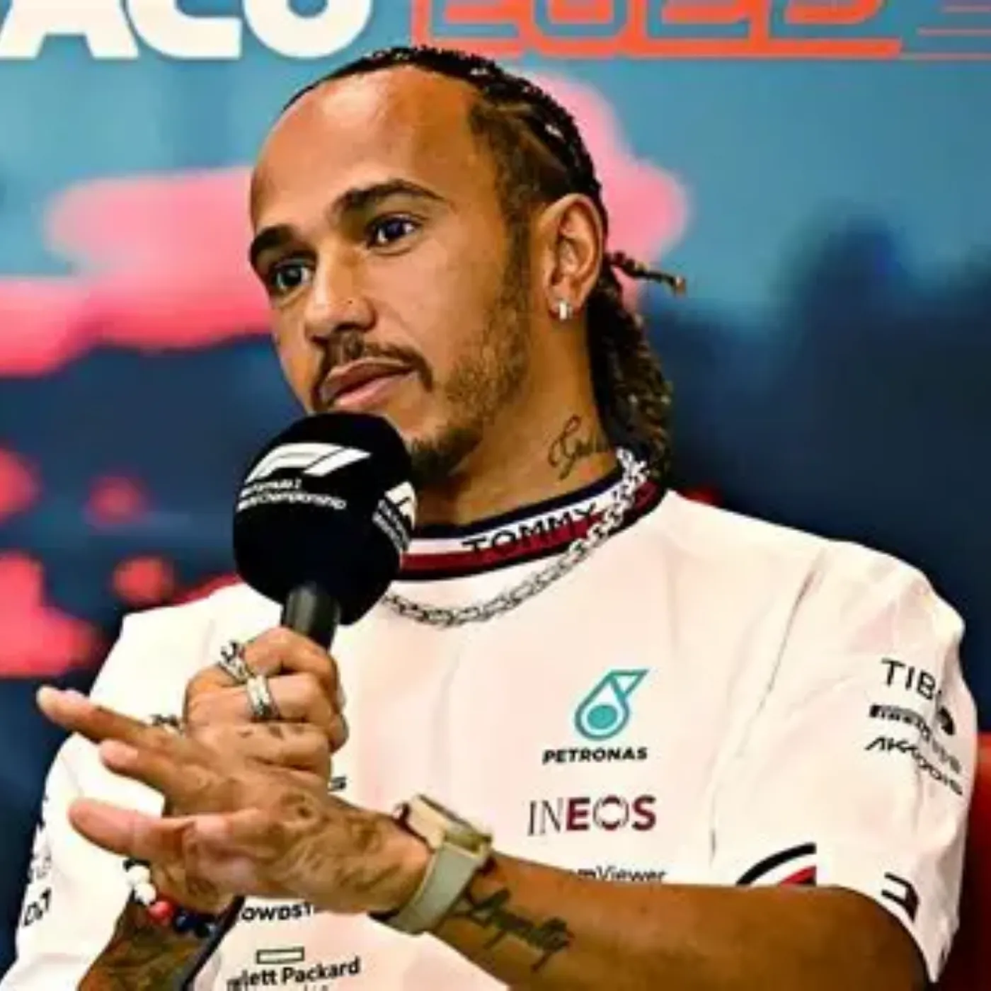 “I don't know how long he's been hiding this.” — Lewis Hamilton is shocked when the truth about him is revealed right before the race.