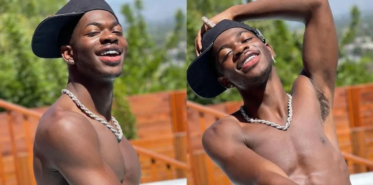 Lil Nas X Shirtless in the Heat Before Nighttime Incident: Hotel Meltdown Video Surfaces
