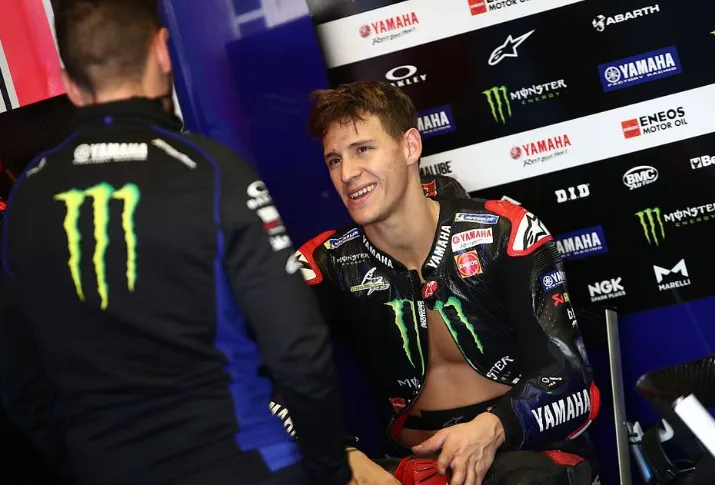 Fabio Quartararo reveals a little-known secret in the Yamaha garage.