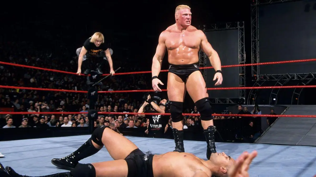 image_68ad364c6f8ec 23 Years Ago Today: Brock Lesnar Shocked the World by Defeating The Rock to Become WWE’s Youngest Champion in History