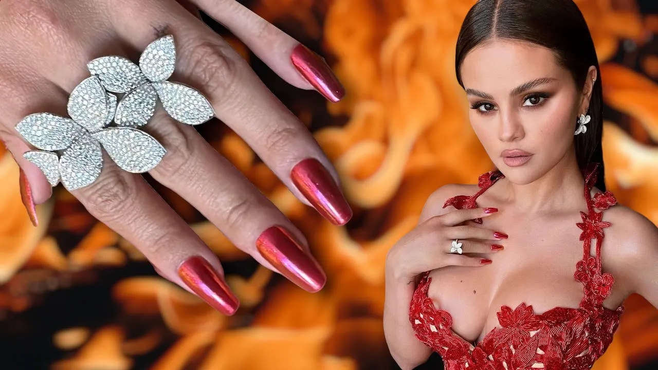image_68ad3ecf9abaf Selena Gomez Ditches Minimalist Nails for a Glamorous Showgirl-Inspired Manicure