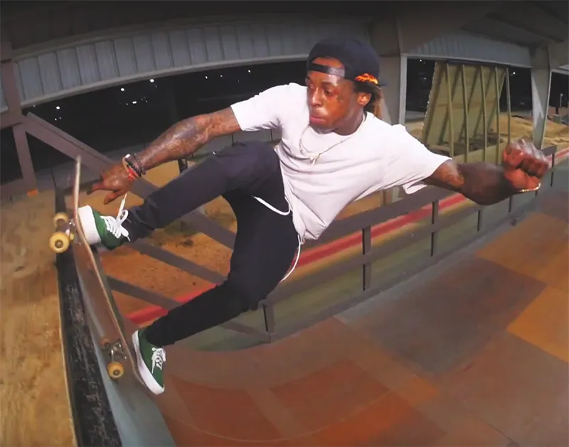 image_68ae826a214a4 Rap Star Pulls Off an Epic Skateboarding Stunt Worth $10 Million — Lil Wayne Confidently Says: 'If I Weren’t a Rapper, I’d Be the Best Skateboarder Alive!'