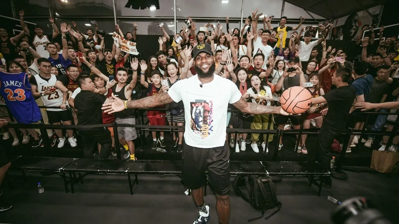 LeBron James Inspires Young Athletes — Sharing Valuable Lessons from 20 Years of His Career