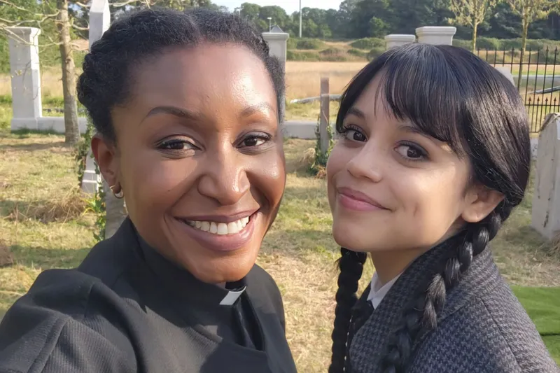 From Loyal Fan to Lead Role: Ashionye Raccah Joins Jenna Ortega in a Scene Fans Won't Forget From Wednesday Season 2