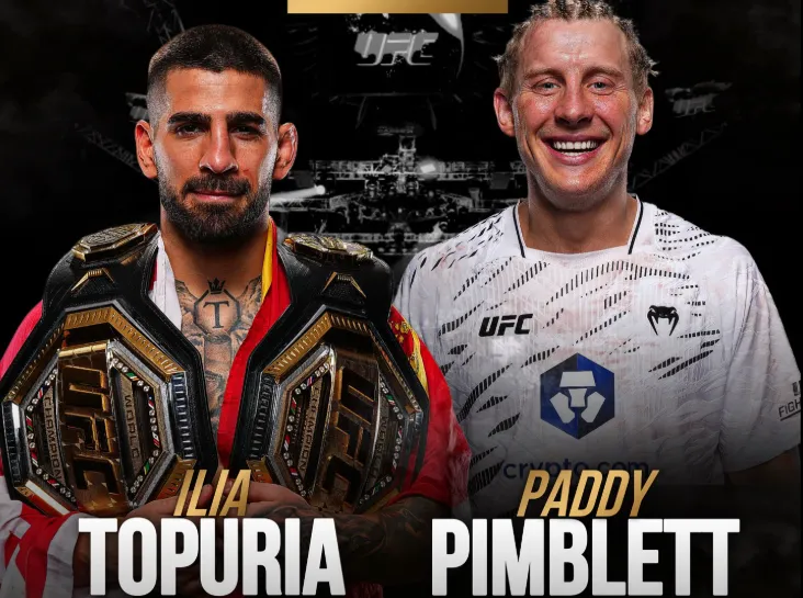 Topuria Crumbles as Pimblett Delivers Shocking UFC Knockout