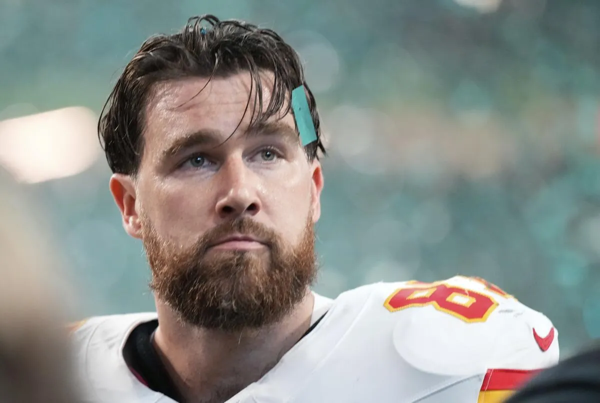 Newly-Engaged Travis Kelce Launches AE x Tru Kolors Collaboration With American Eagle