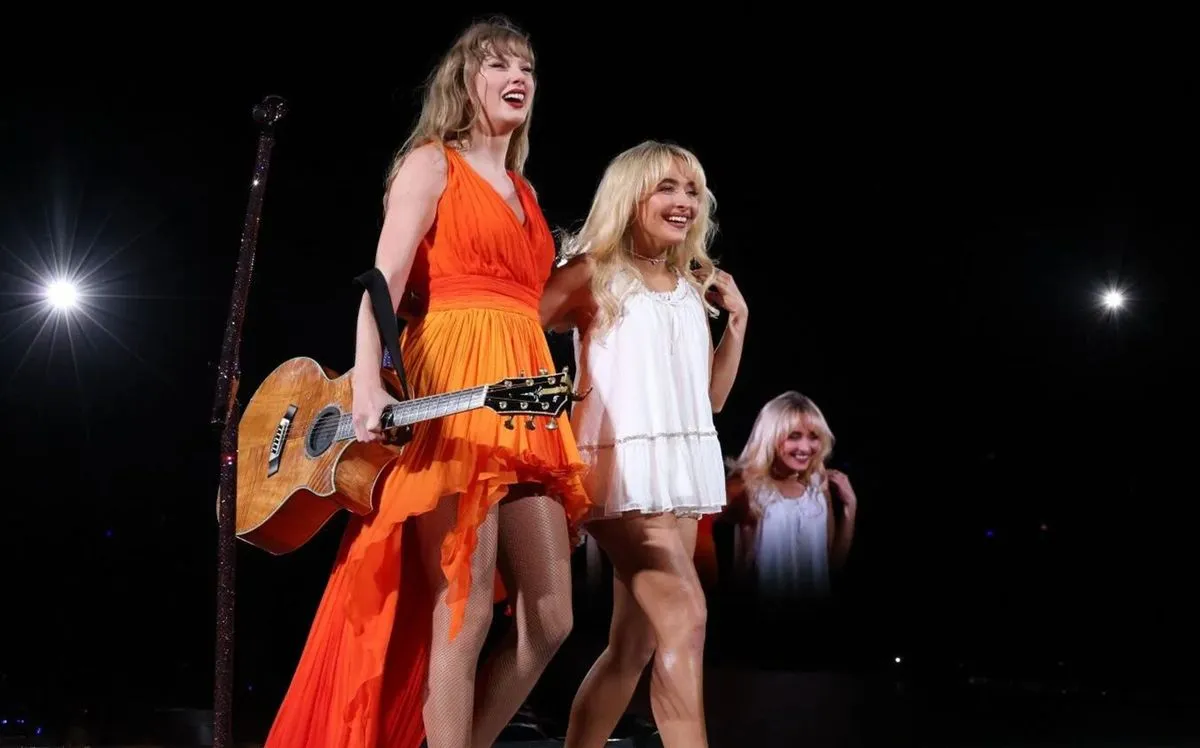 Proud Taydaughter Moment’: Sabrina Carpenter’s Unexpected Gesture for Taylor Swift Sparks Reactions