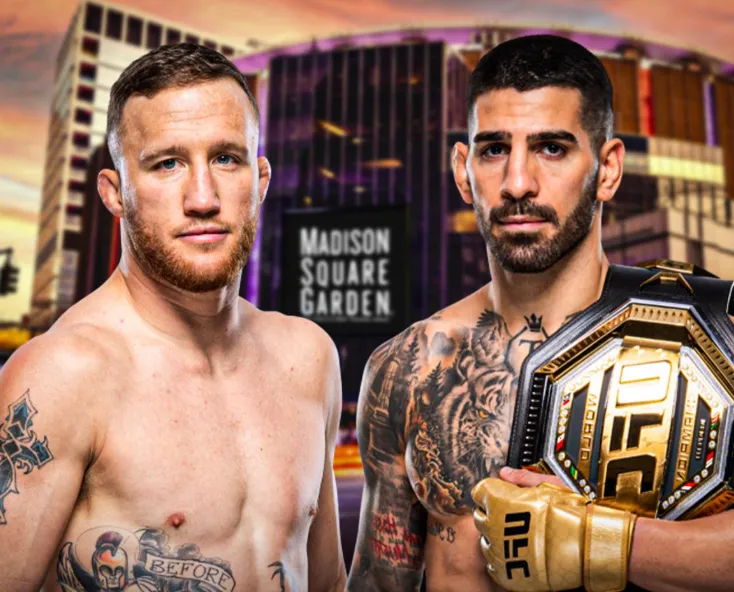 Justin Gaethje becomes Ilia Topuria's next target at UFC 322.