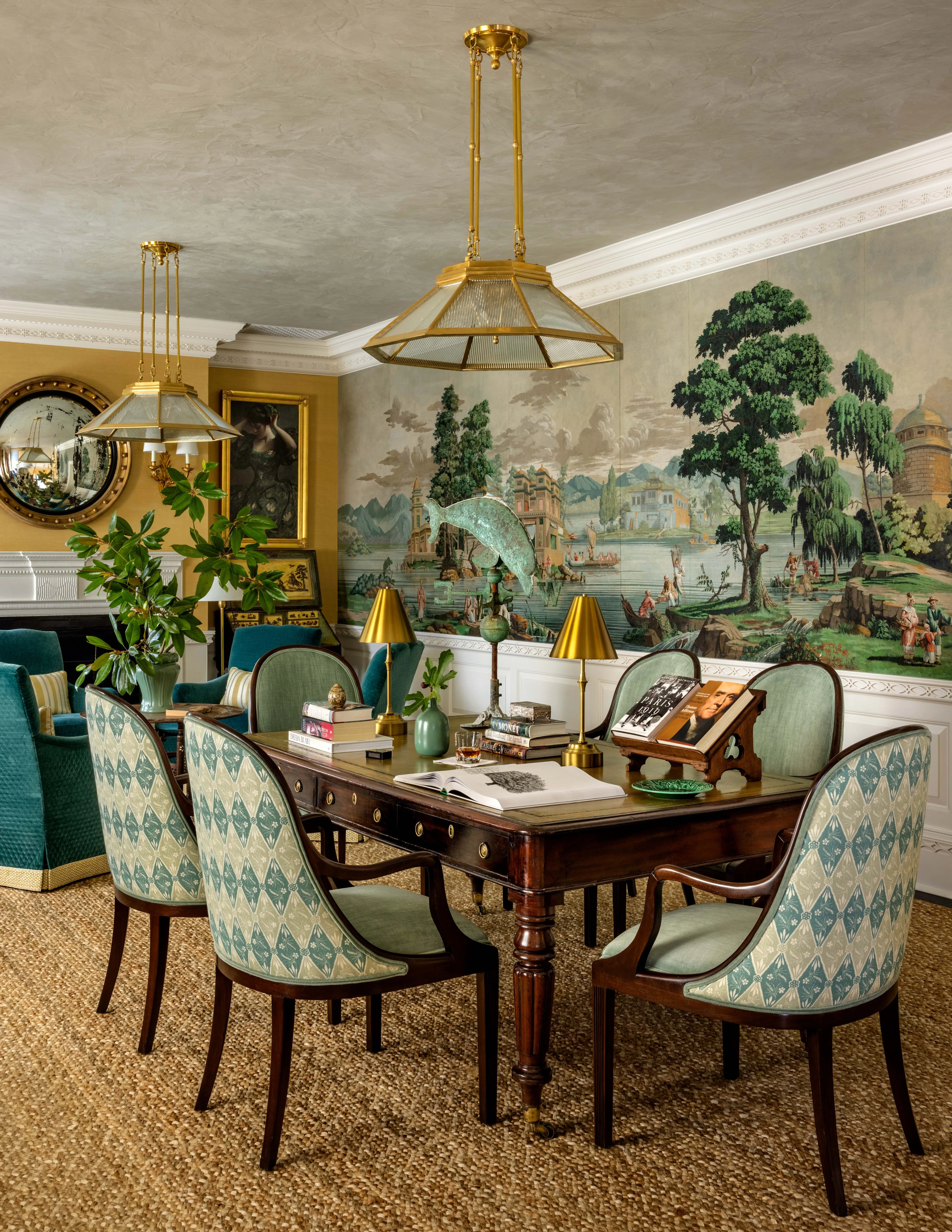 image_68b14ccbc2b34 Restrained Maximalism at the Historic Chesapeake Bay Retreat