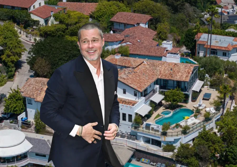 Brad Pitt Invests in a $12 Million Hollywood Hills Mansion with Advanced Security System After Robbery