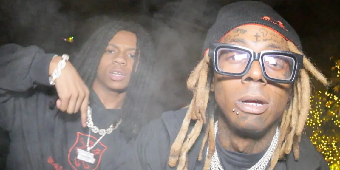 image_68ba772287a36 Lil Wayne and His Son Lil Novi Shine Together on Tha Carter VI Tour