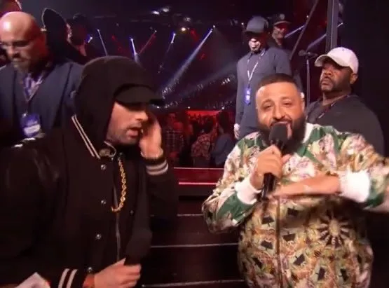 image_68ba9c5c57853 Before the Fame and Fortune: The Rare 1996 Moment Between Eminem and DJ Khaled That No One Saw Coming